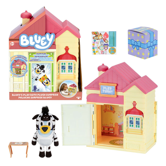 BLUEY CASA CON PELUCHE SORPRESA