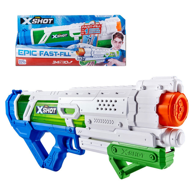 LANZA AGUA DE 1.000ML CON SISTEMA DE LLENADO RAPIDO FAST FILL EPIC X-SHOT