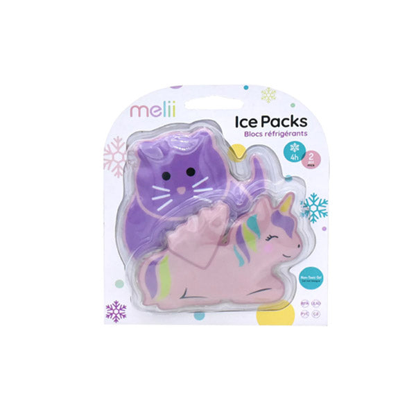 Pack de 2 Gel Fríos Gato-Unicornio