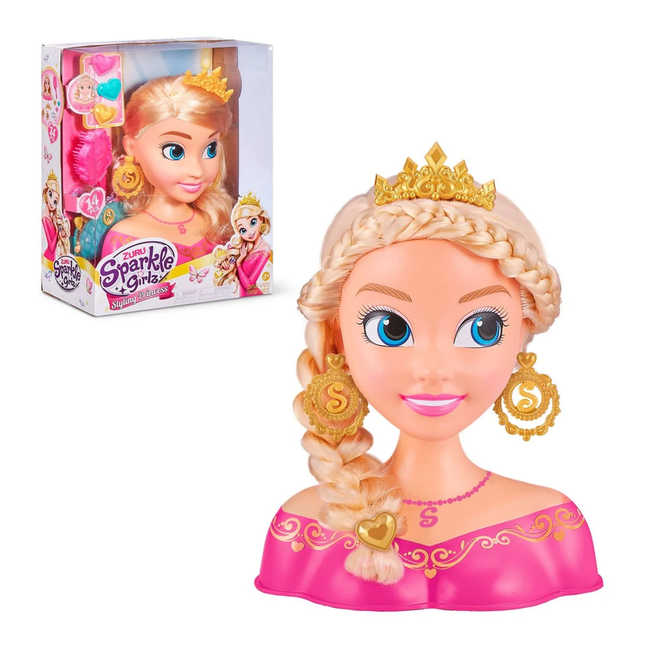 STYLING HEAD CON 14 PIEZAS SPARKLE GIRLZ