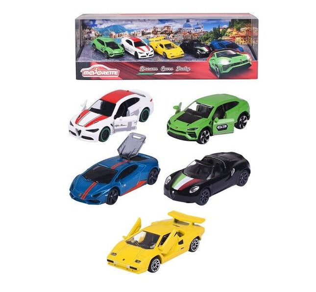 DREAM CARS ITALY, 5 PIECES GIFTPACK