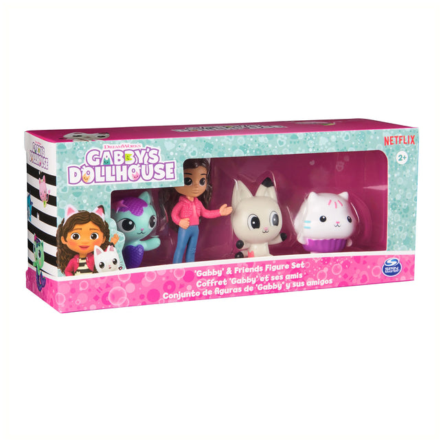 GABBY DOLLHOUSE MINI FIGURAS 4 PACK