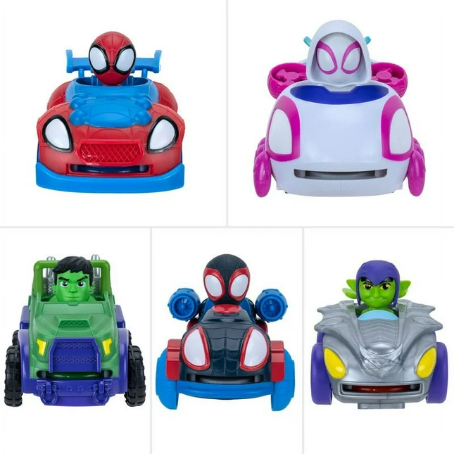 SNF LITTLE VEHICLE DISC DASHERS GHOST SPIDEY