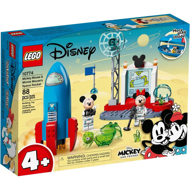 LEGO MICKEY AND FRIENDS COHETE ESPACIAL DE MICKEY MOUSE Y MINNIE MOUSE