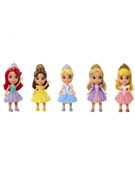 MUÑECA DISNEY PRINC. MINI 3  PACK 5 UDS SURT.