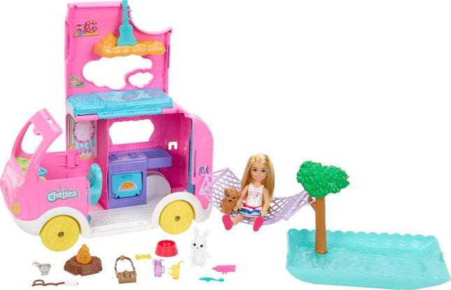 LAT BRB CHELSEA 2-IN-1 CAMPER PLAYSET