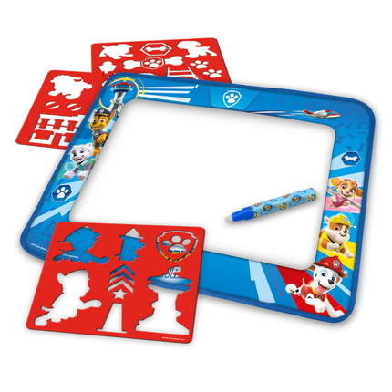 PIZARRA DE AGUA C/PLANTILLAS PAW PATROL