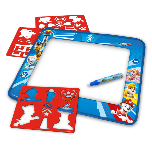 PIZARRA DE AGUA C/PLANTILLAS PAW PATROL