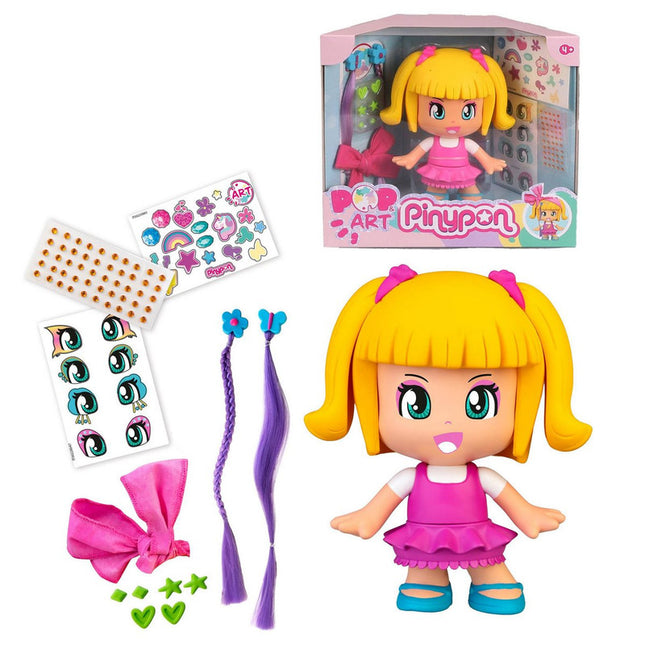 MUÑECA DE 17 CM PARA DECORAR POP & ART DE PINYPON