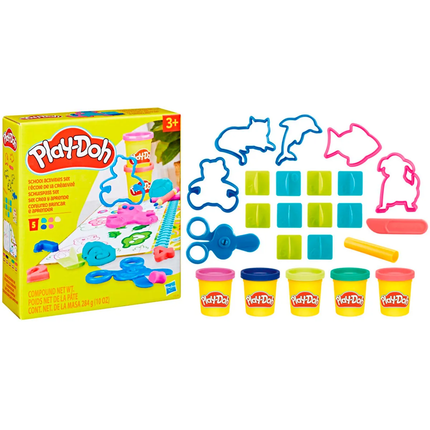 PLAY-DOH SET CREA Y APRENDE