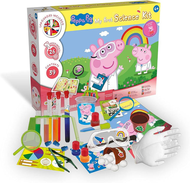 MY FIRST SCIENCE KIT[PEPPA PIG] CAJA 450X340X80