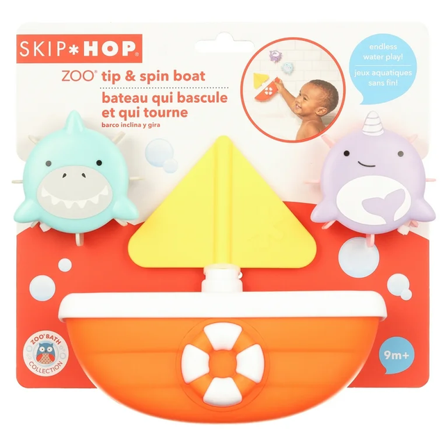 Zoo Tip & Spin Boat