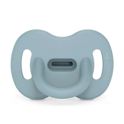 CHUPETE PREMIUM FISIOLOGICO SILICONA  0/4M AZUL CL