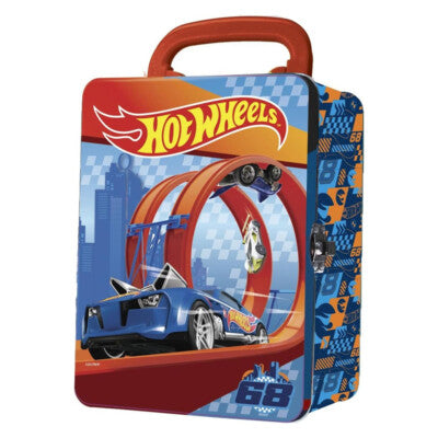 CJA METALICA PORTAUTOS HOTWHEELS DISEÑO D