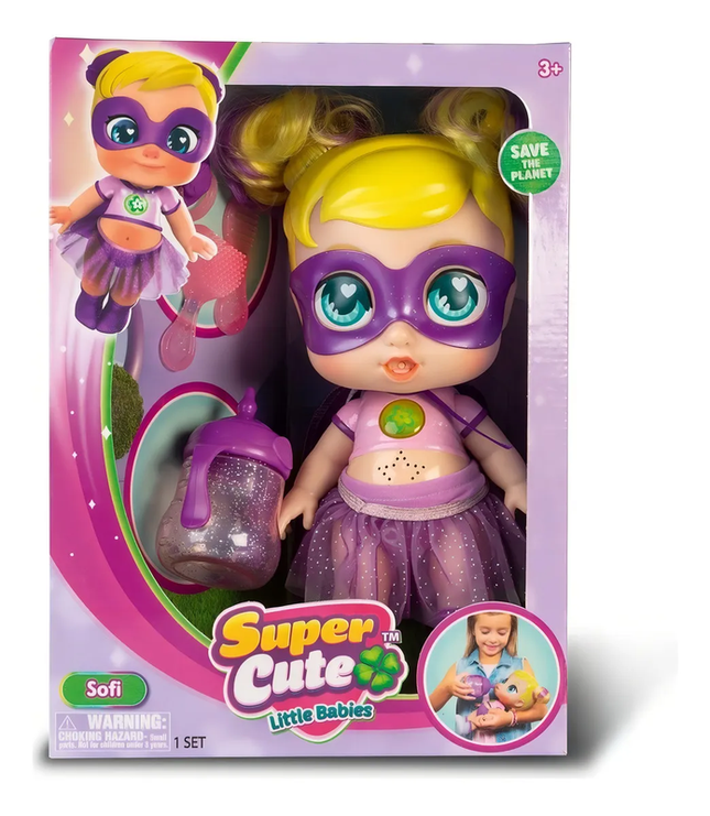 SUPERCUTIES DOLL GLITZY COOL SOPHIE (BLONDE)