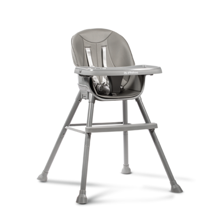 Silla de comer para bebes 3 en 1 Jazz Gris