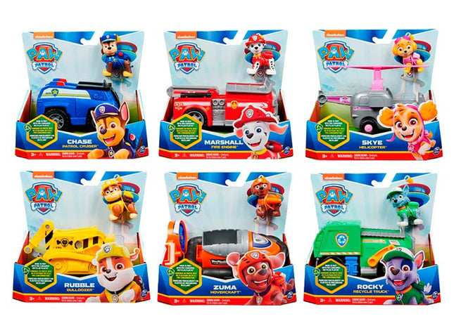 PAW PATROL VEHICULOS BASICOS