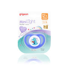 Chupete Odontologico "L" 1 unidad Pigeon 12 + meses AZUL