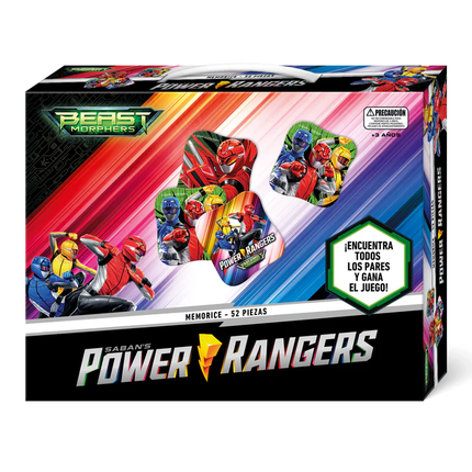 MEMORICE 52 PCS POWER RANGER