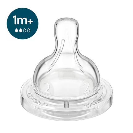 Tetina Anti-colic Flujo lento 1UN