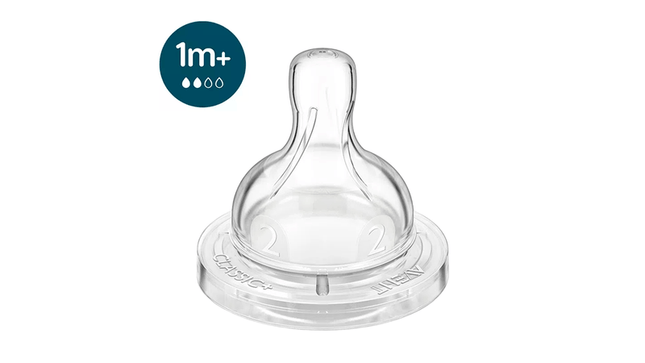 Tetina Anti-colic Flujo lento 1UN