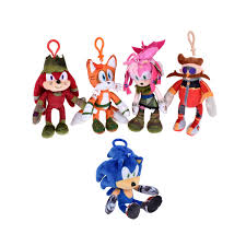 PELUCHE DE 15 CMS CON CLIP PARA COLGAR SONIC - AMY