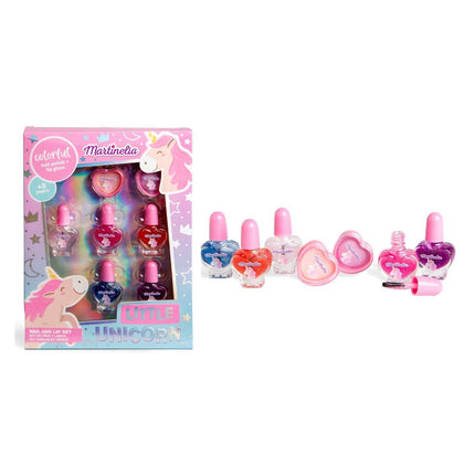 MARTINELIA LITTLE UNICORN NAIL POLISH & LIP SET
