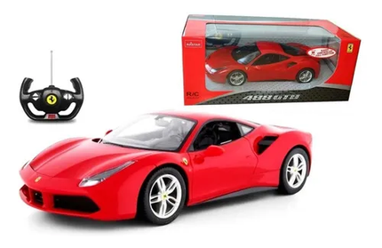 Auto a control remoto Ferrari 488 GTB Escala 1:14