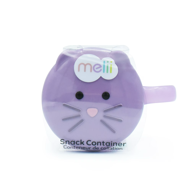 Contenedor De Snacks Anti-Derrame - Gato