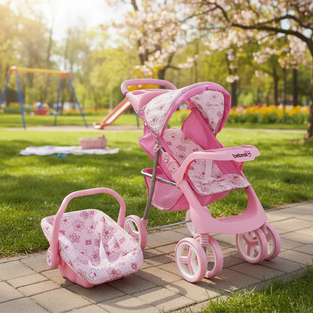 Coche Travel Muneca Flor