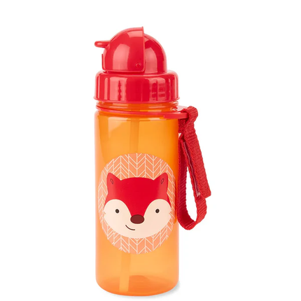 ZOO STRAW BOTTLE PP FOX