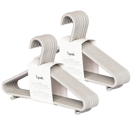 Colgadores ecol—gicos Gris (Set de 30)
