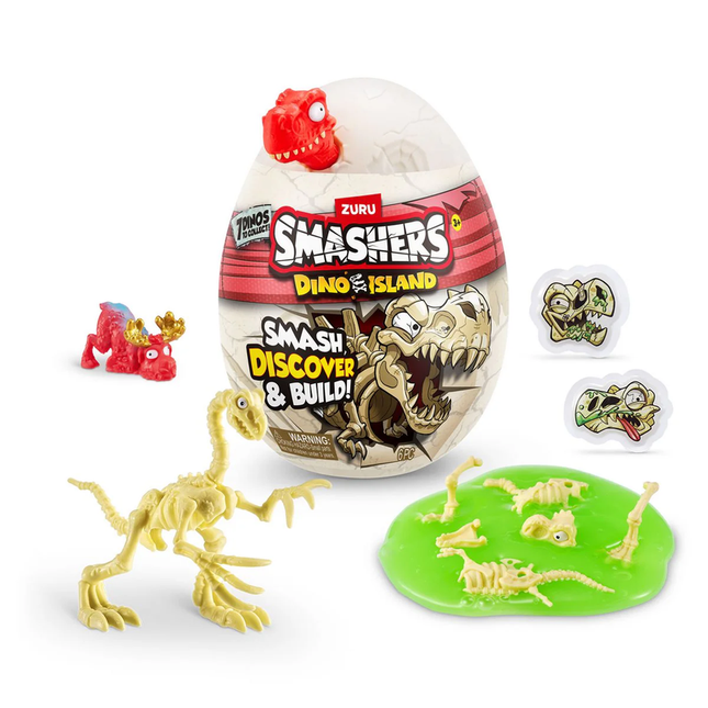 NANO HUEVO SMASHERS DINO ISLAND ZURU