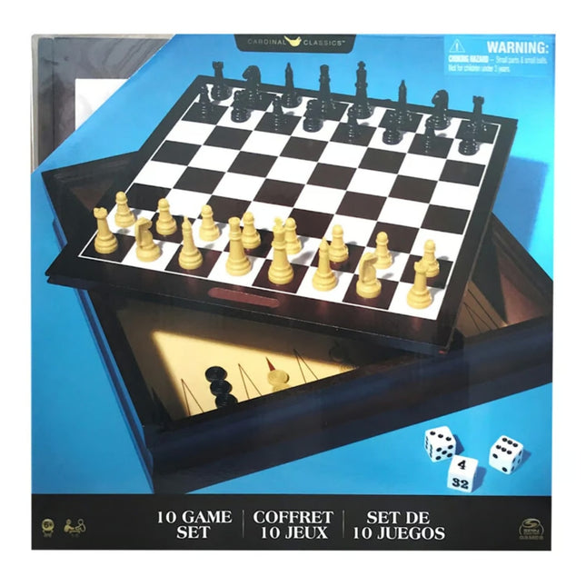 JUEGO FAMILIAR SET DE 10 JUEGOS