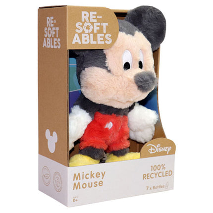 PELUCHE MICKEY RESOFTABLES 36cm (MATERIAL RECICLADO)