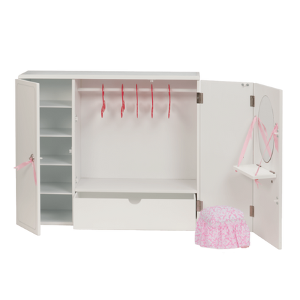 BA WOODEN WARDROBE 37398