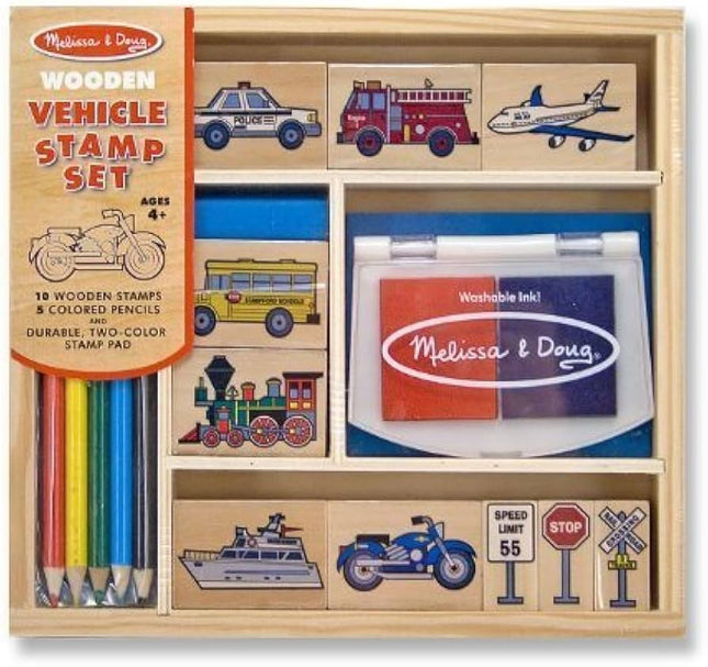 Stamps madera - Vehículos