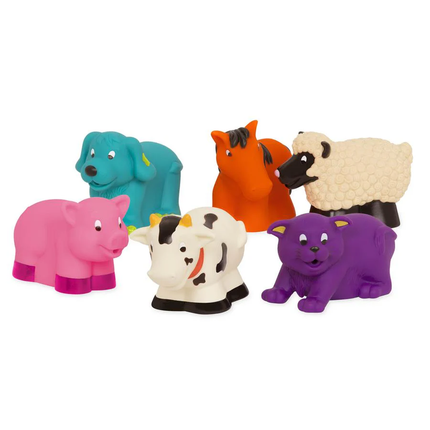 BARNYARD BATH BUDDIES (6 PACK)