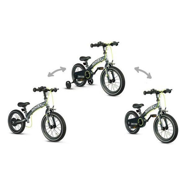 Bicicleta Miniby / gris