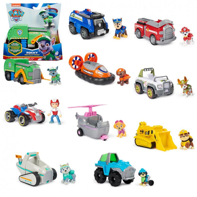 PAW PATROL VEHICULOS SOSTENIBLES