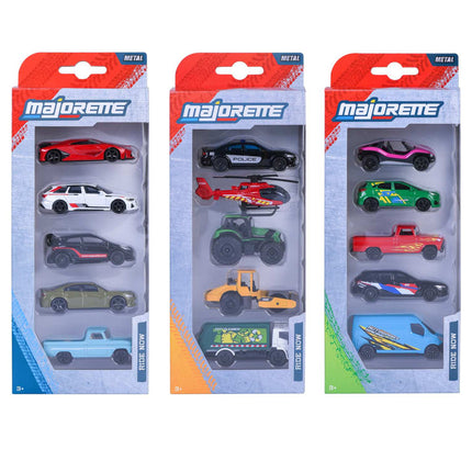 MAJORETTE  SET 5 PIEZAS
