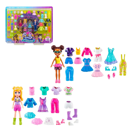 Polly Pocket Súper Paquete de Modas Bahía Mágica