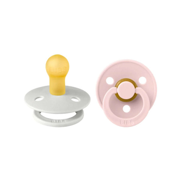 PACK 2 CHUPETES BIBS CAUCHO 0-6 MESES HAZE/BLOSSOM