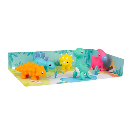 SET DE DINOSAURIOS CONSTRUYE MEZCLA Y JUEGA