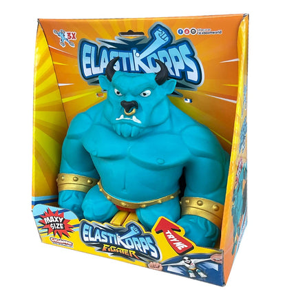 TORO LUCHADOR VERDE FIGURA ELASTICA MAXY