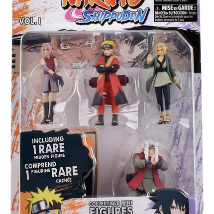 PACK 5 FIGURAS COLECCIONABLES 7 CM NARUTO - NSH2040