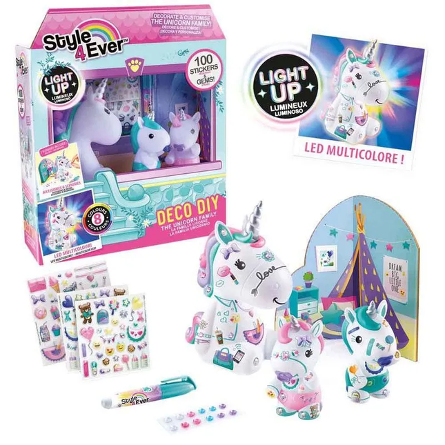 The Unicorn Family 
Light Up