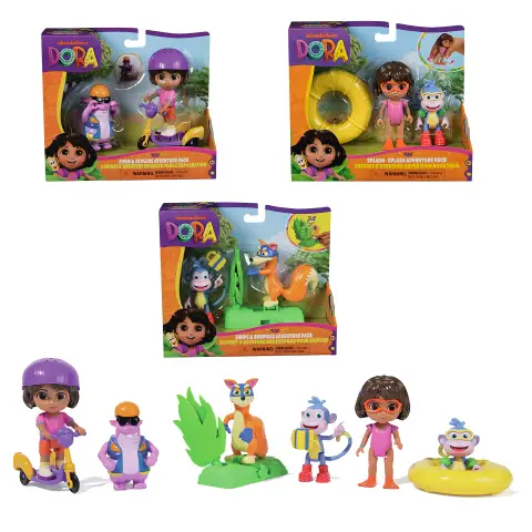 DORA PACK FIGURAS SET AVENTURAS ASST