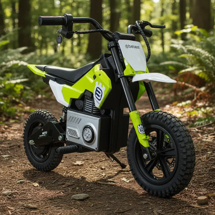 E Moto Push Minicross Verde