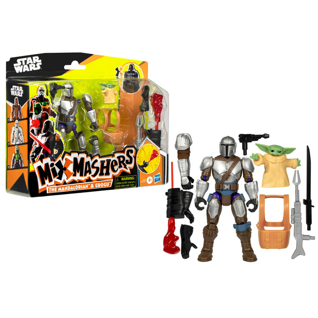 SW MIXMASHERS MANDO AND GROGU DLX FIGURE